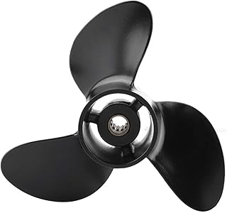 Hélice de Liga de Alumínio, Hélice de Barco 7,8x8 para Motor de Popa 4HP 5HP 6HP