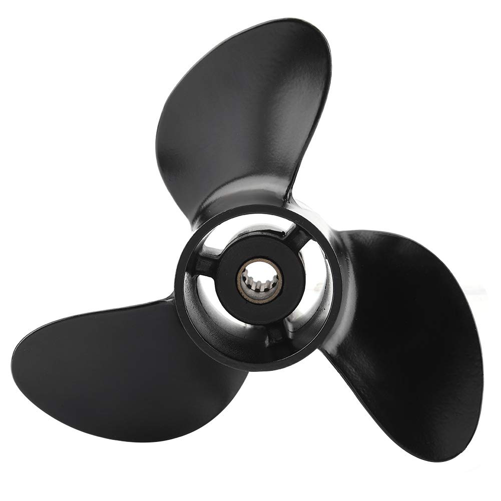 Akozon Prfor per Barche Premium in Lega di Alluminio 7.8x8 per Motori Fuoribordo, e
