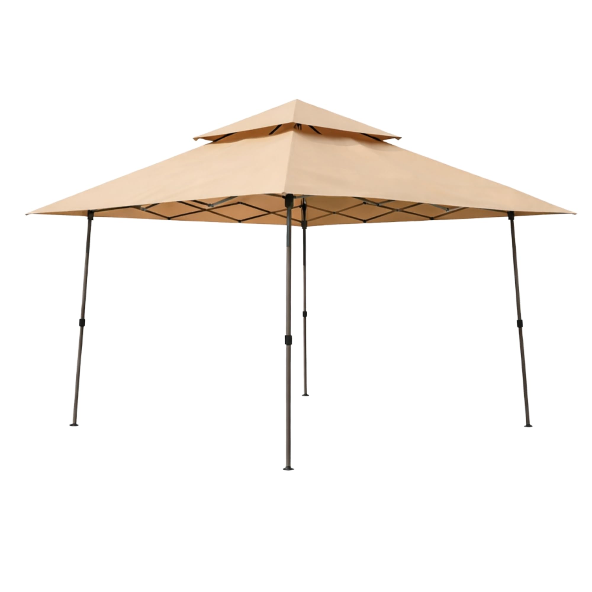 Garden Winds Reinforced RipLock 350 Replacement Canopy Top Cover Compatible with Z-Shade 13' x 13' Instant Shelter Canopy Gazebo Model ZS1313GAZTB - Beige