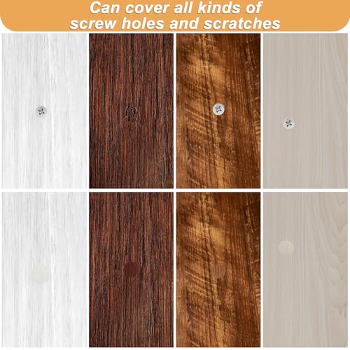 756 Stück/14 Farben Schraubenloch Aufkleber Abdeckkappen, Selbstklebende Schraubenloch, Ø21mm Wasserdicht Möbel Holz Schraubenabdeckung für Bohrlöcher Möbel Schraubenkappen
