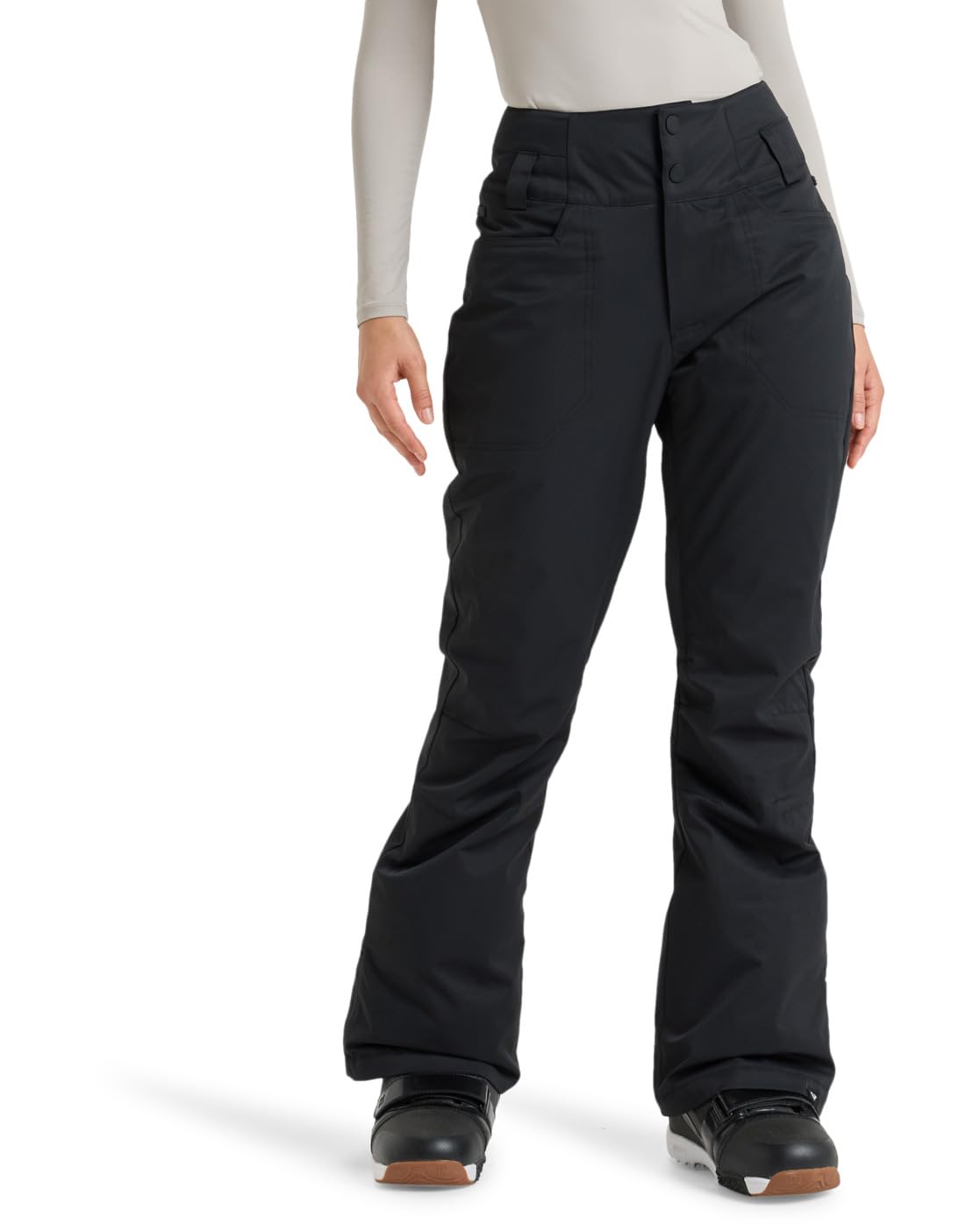 Roxy Pantalon de Snow Diversion Pant Femme Noir S