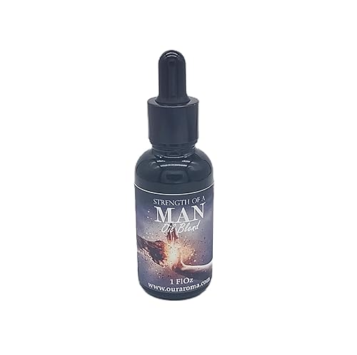 Scent of a Man Lujo Collection - Aceite de mezcla de aroma, aroma fresco y amaderado, aroma de colonia para hombre (2 onzas líquidas)