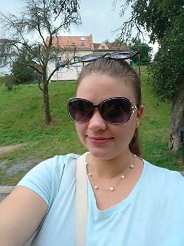 FEISEDY Ladies Classic Polarized Sunglasses Oversized Vintage Shades for Women Small Face B27293