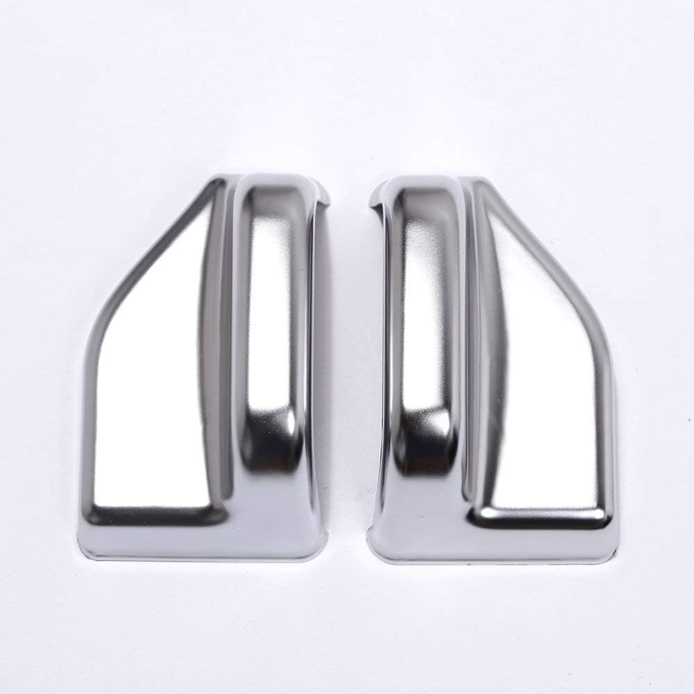 ABS Plastic Car Seat Belt Cover Trim for Mercedes Benz CLA W117 GLA B Class 2014-2018 matte silver
