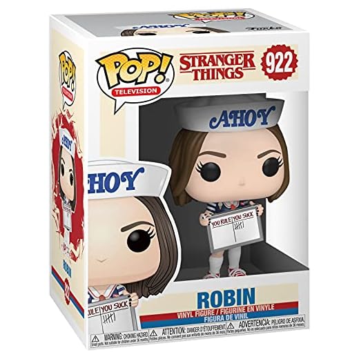 Funko Stranger Things Figura Vinilo Season 3 - Robin 922 Unisex Pop! Standard Vinilo