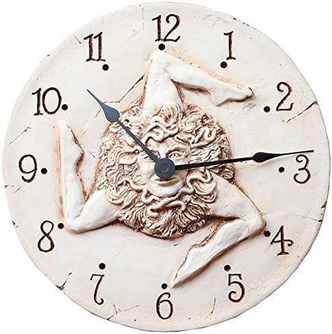 Sicilian Trinacria Wall Clock