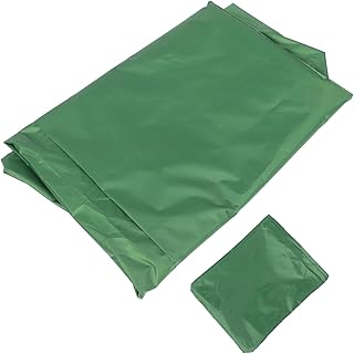 FUNOMOCYA Funda Protectora Para Cortacésped, Cubierta Resistente Al Agua Sol Para Jardín, Tamaño 193x112x64 Cm, Color Verde, Accesorio Reutilizable Para Exteriores