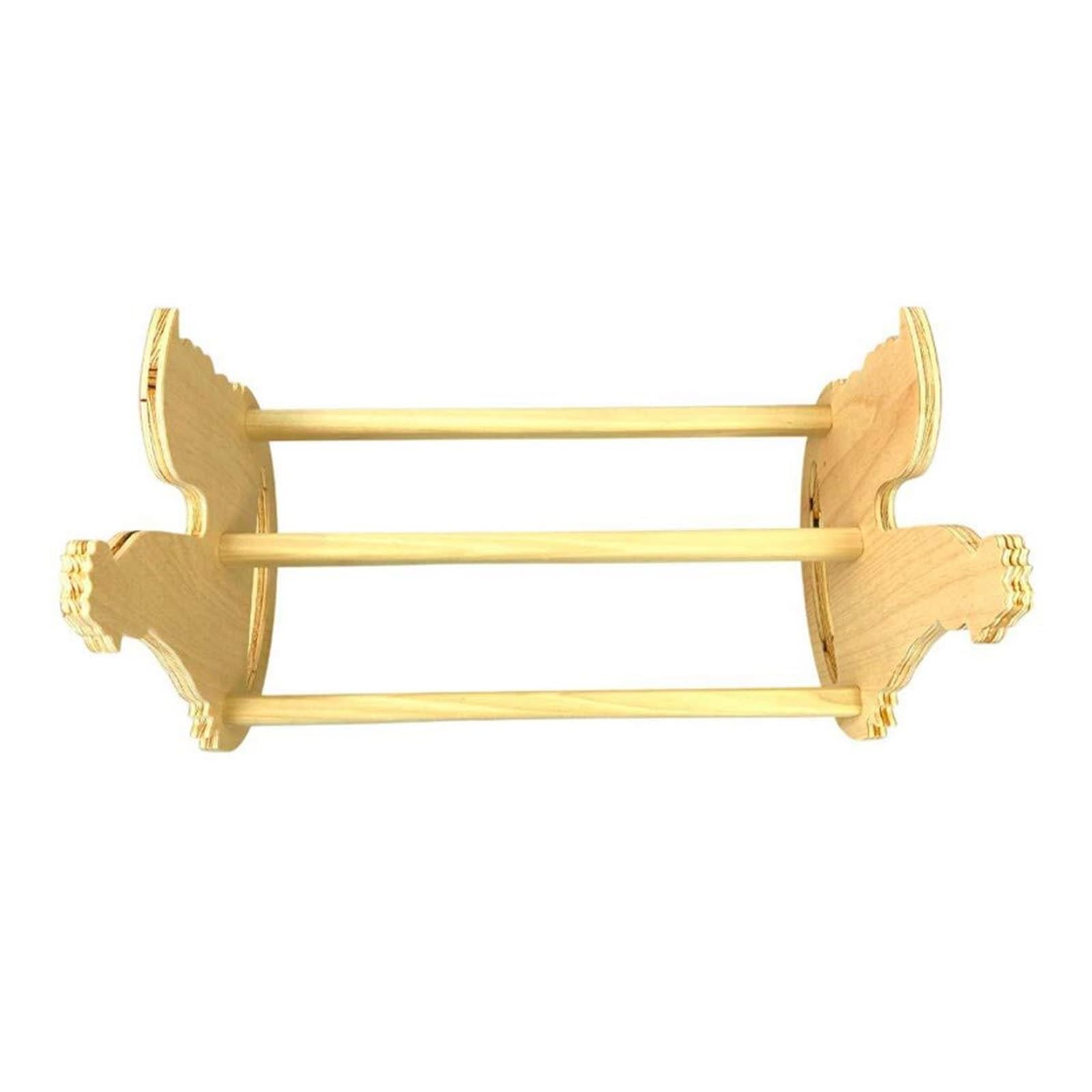Escalera oscilante de madera natural para gallos, pollitos y pájaros adultos, juguete resistente para gallinero de aves de corral
