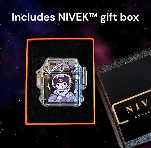 Encendedor recargable USB transparente NIVEK Kulomi miniatura 4