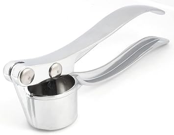 Stainless Steel Professional Garlic Mincer, Garlic Crusher, Professional Garlic Mincer, Garlic Press Crusher, Professional Food Grade, Rust proof, Easy to Squeeze and Easy to Clean, 996622