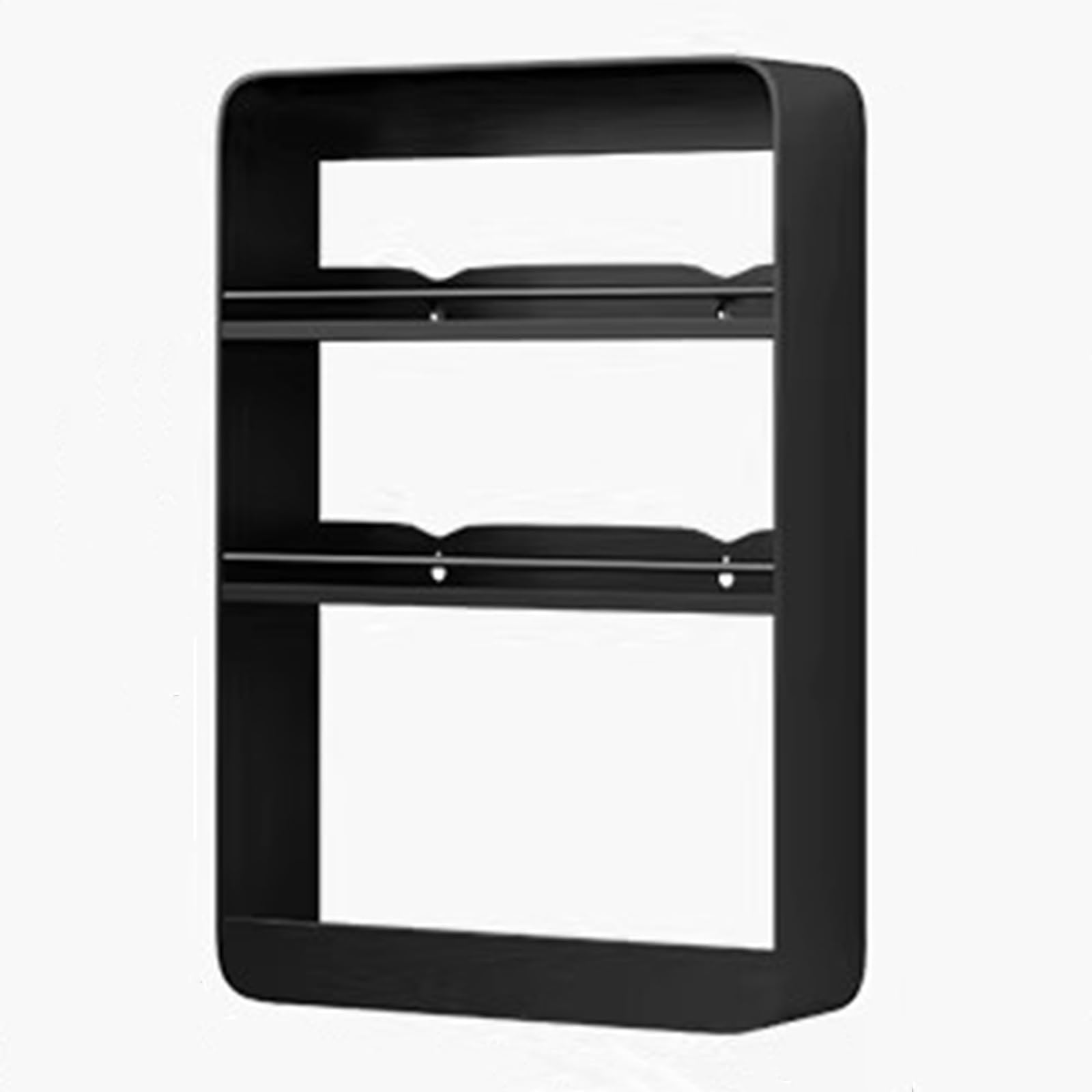 Wall-mounted bathroom shelving unit, Four-tier cosmetic storage rack, floating shelving unit, for shower cubicles, bathrooms and balconies(40 * 60)