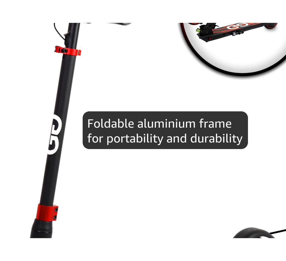 X2 Electric Scooter Foldable for Ages 8-16 Years Old, 3 Speed Modes, Up to 12.4Mph 150w Motor Dual Braking Adjustable Height For Kids Teenagers