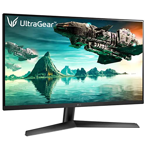 Image of LG Ultragear IPS Gaming Monitor 68.58 cm (27 Inch), FHD, 1920 x 1080, 1ms, 144Hz, NVIDIA G-SYNC Compatible, AMD FreeSync Premium, HDR 10, sRGB 99% (Typ.), DP, HDMI, Headphone Out, 27GN60R