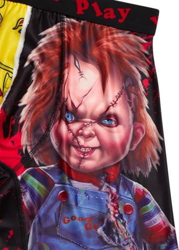 Chucky Men's Boxer Briefs - No Fly, Anti-Chafing Stitching, Comfort Shaped/Cotton Lined Crotch3