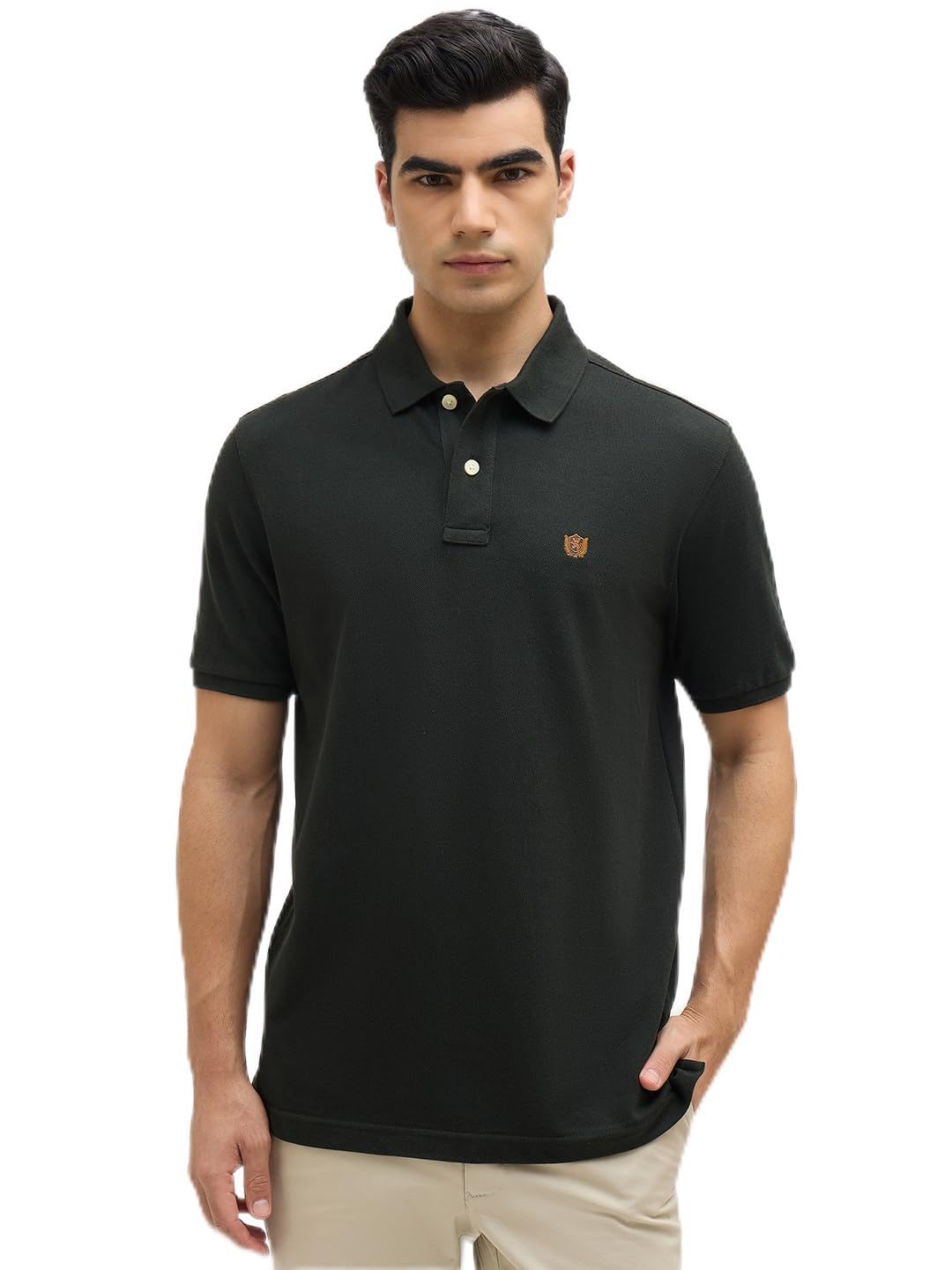 FAHRENHEIT Solid Polo T-Shirt-image-18