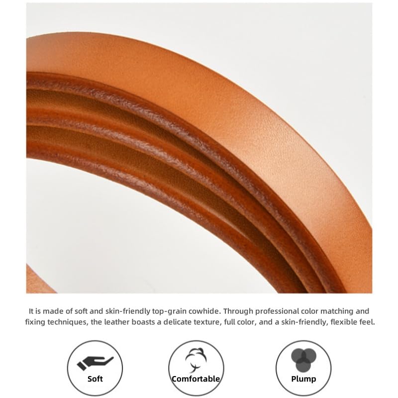 Womens Fashion Genuine Cowhide Leather Belts Ladies Silver Buckle Casual Retro Belts for Jeans Casual Pants4