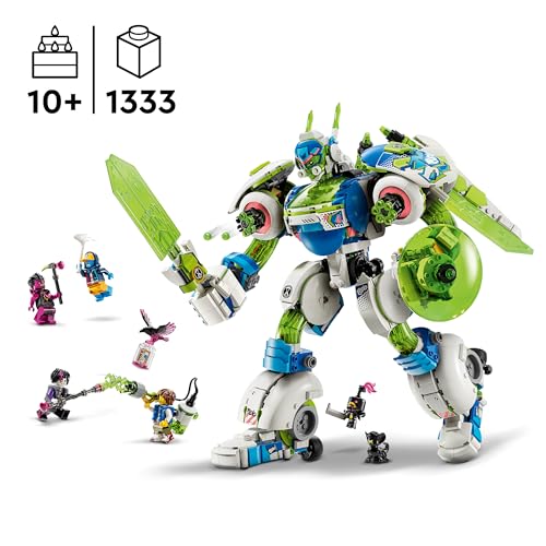 Image of LEGO DREAMZzz Mateo and Z-Blob, The Robot Knight - Building and Transforming Set for Boys and Girls from 10 Years Old - Creatures Gift for Kids - Includes 3 Robot Modes 71485