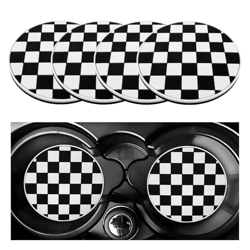 Set 4 Portavasos para Carro Antideslizante 2.76 in miniatura 1