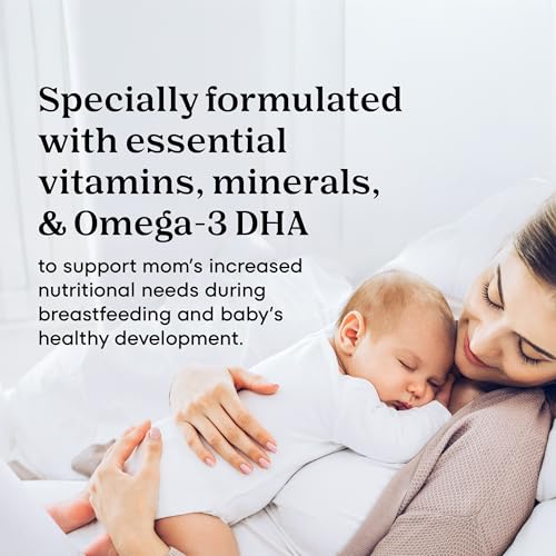 Image of One A Day Postnatal Vitamins for Women, Postnatal Multivitamin with Folic Acid, Omega-3 DHA, B Vitamins, Support Immune Health, Breastfeeding, Post Partum Essential Nutrients for Women, 60 Ct