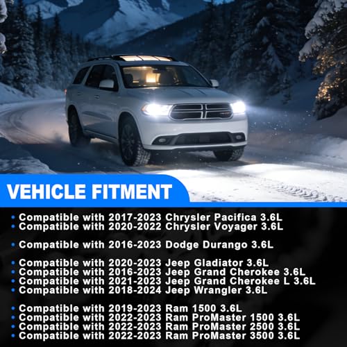 Image of HGS1184 3.6 Cylinder Head Gasket Set Kit with Bolts, For 2016-2024 Jeep Grand Cherokee Wrangler, Dodge Durango, Chrysler Pacifica, Ram 1500 ProMaster 1500 /2500 /3500 3.6L HS55401