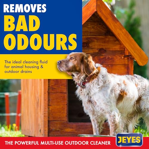Jeyes Fluid Outdoor Cleaner (5 Litre). Multi Use Disinfectant Liquid - Kills 99.9% Bacteria, Patio Cleaner Fluid for Greenhouses, Paths, Pet Housing - Tackles Dirt, Rust & Limescale - Protects Family - Image 6