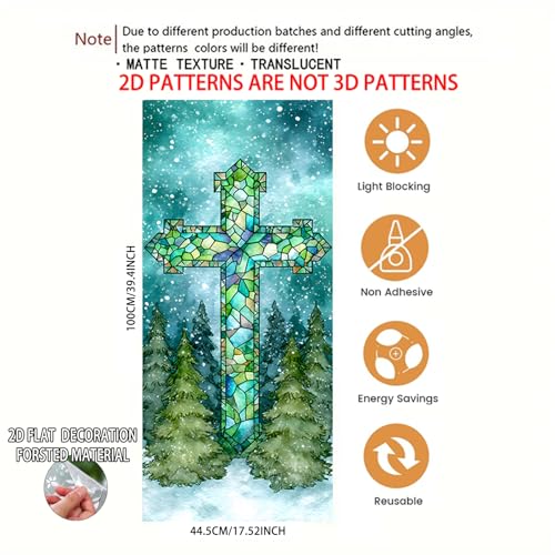 Película adhesiva para ventana Nuxovilar 17.5×39.7 pulgadas miniatura 5