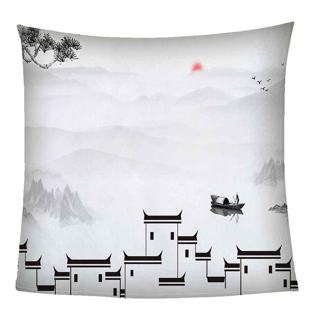 Couverture polaire flanelle Jiangnan 150x impression 3D pour lit et canapé
