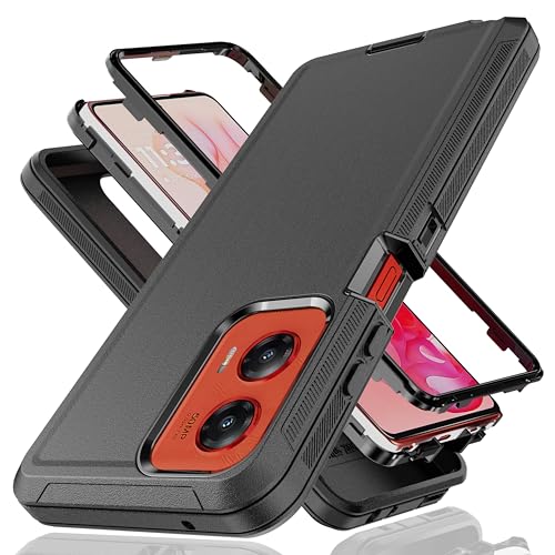 Coque Moto G Stylus 5G 2024 antichoc en caoutchouc triple couche pour une sécurité maximale