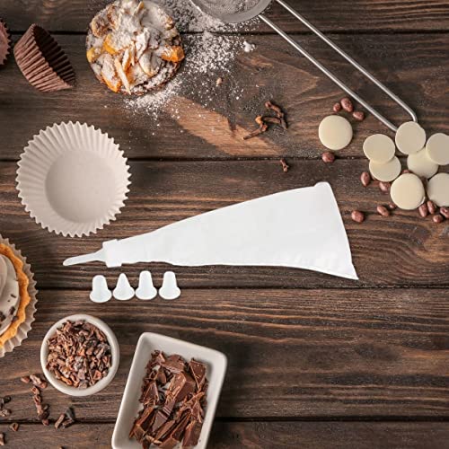 Zenker Plastic Piping Bag with 5 Nozzles, Length: 280 mm, White, 28 x 14 x 3.5 cm - Image 2