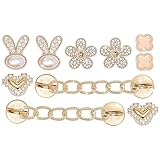 ISCASSE Bling Shoe Charms Decoration, Suitable for Bubble Slides/Sandals/Shoes, Perfect for Women and Girls