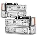 AKKON - For 94-98 Chevy C/K 1500/2500/3500 Tahoe Suburban Full Size C10 Chrome Headlights Driver+Passenger Headlamp