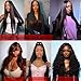 Human Hair Bundles Straight Bundles Human Hair 26 28 30 Inch Straight Human Hair Weave 3 Bundles Silky Hair Bundles 12A 100% Unprocessed Brazilian Virgin Human Hair Bundles Deals Natural Black Bundles