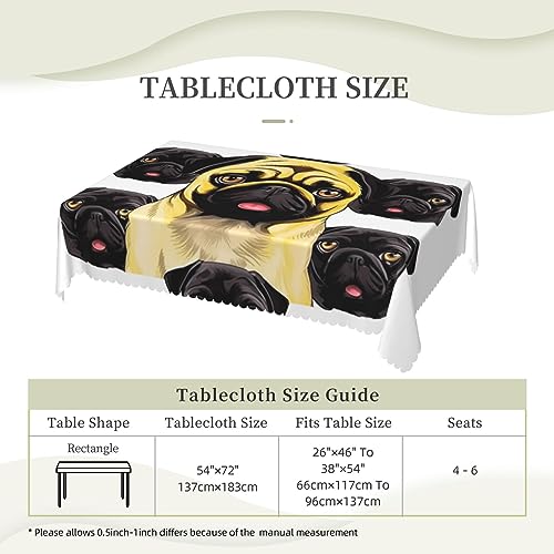 Nappe infroissable carlin jaune anti-plis nappe lavable 137x183 pour table basse propre