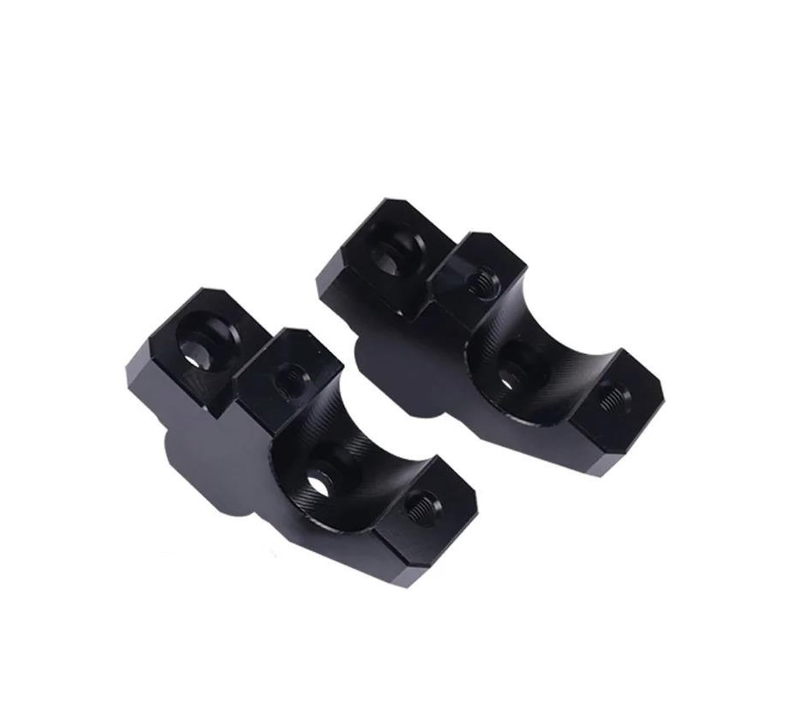 Hdhcscagh Black For Mt09 For Tracer 900 For Gt For Tracer900 For Fj09 For Fj 09 2015-2021 Handle Bar Riser Clamp Extend Adapter Mount Handlebar Clamps Risers(Black)