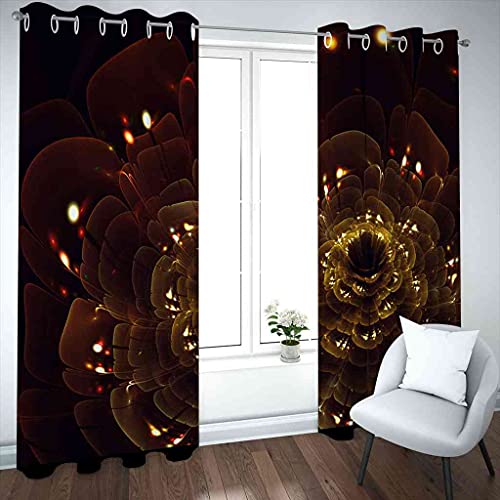Rideau chambre occultant isolant thermique oeillets 300x270 cm