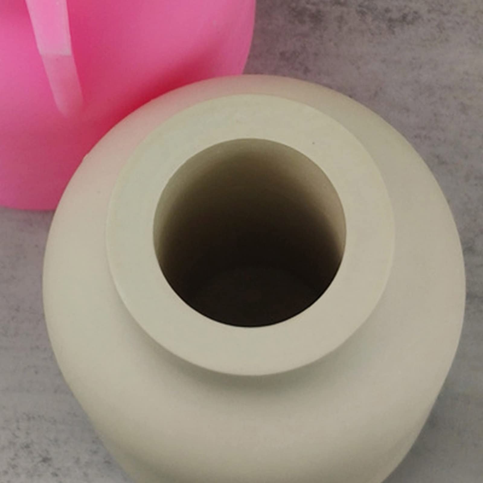 Silikon-Blumentopf-Form, Sukkulenten, Zement, Vase, Harz, Epoxidharz, große Vase, Gips, Betonform, handgefertigt