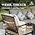 HERA'S HOUSE 4 Pieces Patio Furniture Set with Fire Pit Table, 2 x Rocking Chair, 3-Seat Sofa with 45" Fire Pit Table, Outdoor Conversation Set for Garden, Poolside, Backyard