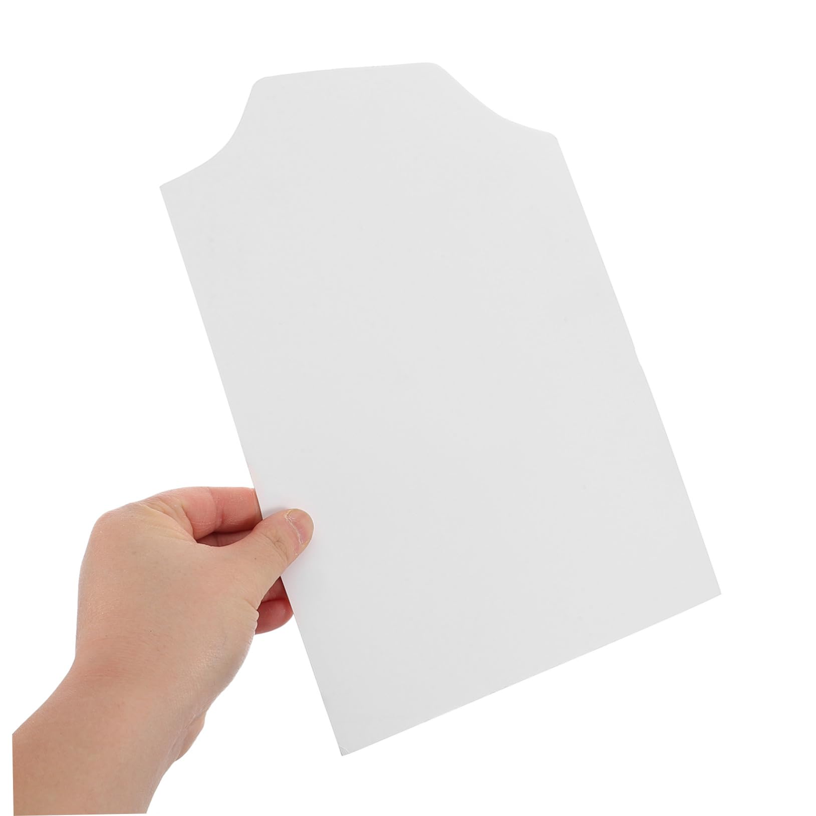 100 Stück Hemden Kartoneinlagen aus Doppelseitiger Weißer Pappe Faltform für T-shirts und Hemden Antifalten Design 22 X 30cm Kleidung Falten und Organisieren