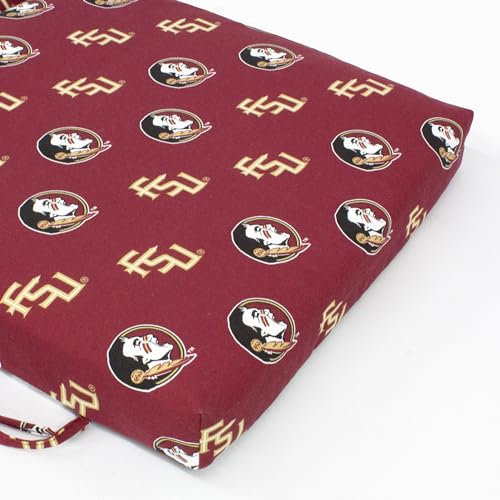 Image of College Covers Everything Comfy Florida State Seminoles 2 Piece Chair Cushion