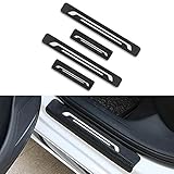 ②produktparameter: hochwertiger kohlefaserkunststoff / schwarz / 4 Stück + 1 kleiner kunststoffschaber zur installation.