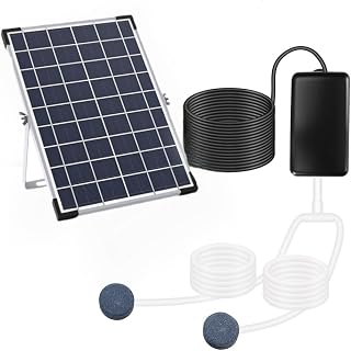 5W 10V Solar Powered Oxygen Pump With Battery For Maintaining Aquatic Environments