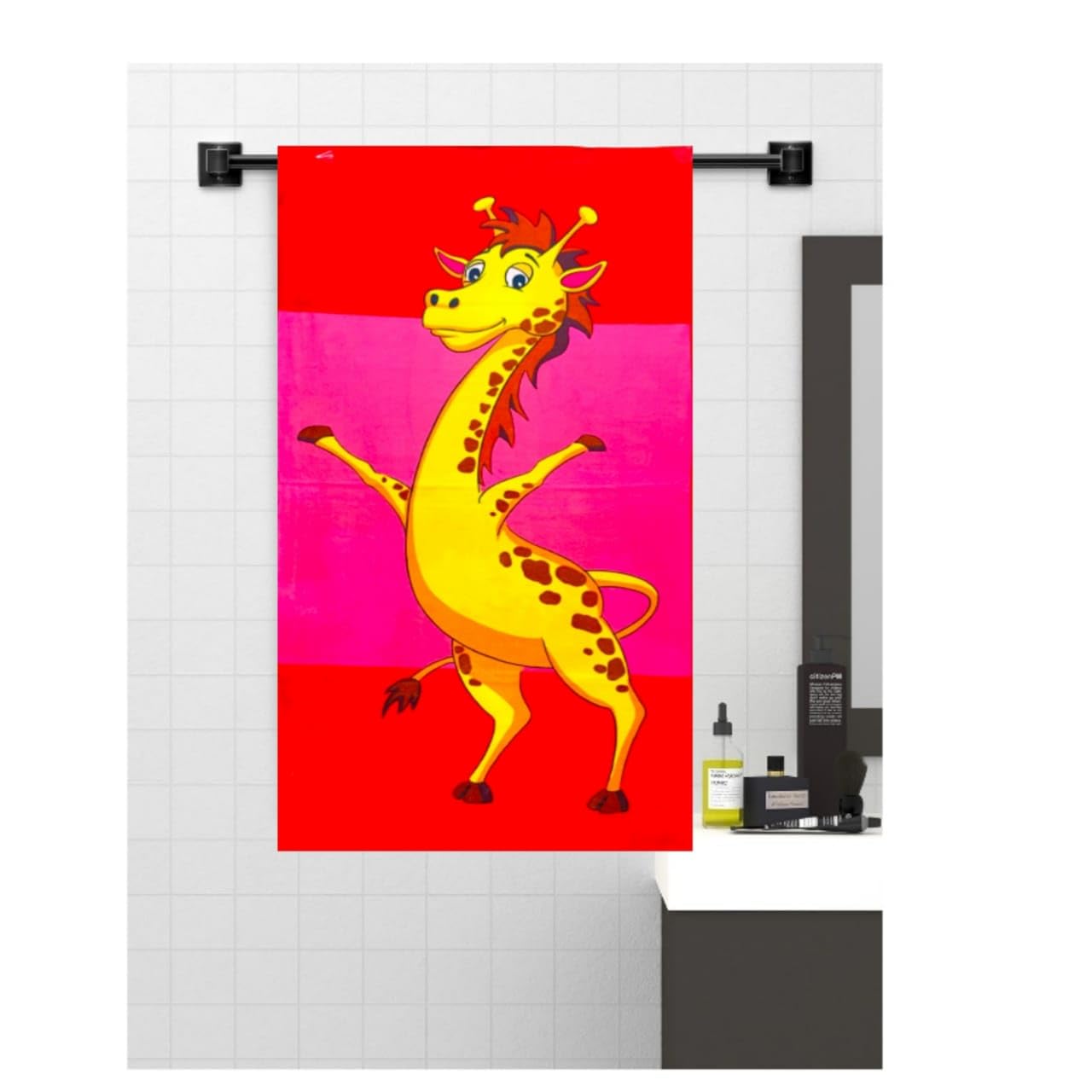 MZK Collection Towel Cotton Hand Towel Digital Printed Cotton Fabric Bath Towel New Digital Printed Cotton Fabric Bath Towel - Printed Towel 0017