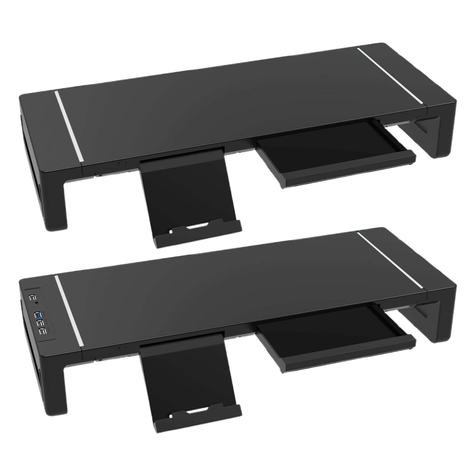 Ergonomiczny organizer na biurko z szufladą