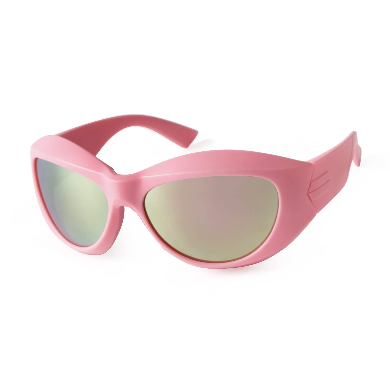Y2K PH20926 Lunettes de soleil ovales surdimensionnées tendance pour homme et femme