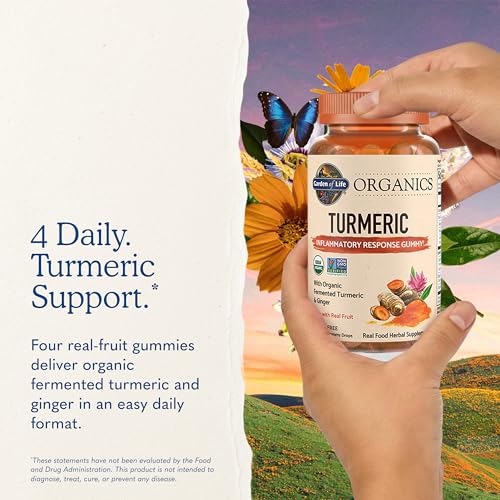 Garden of Life Organics Turmeric Inflammatory Response Gummies - image 7