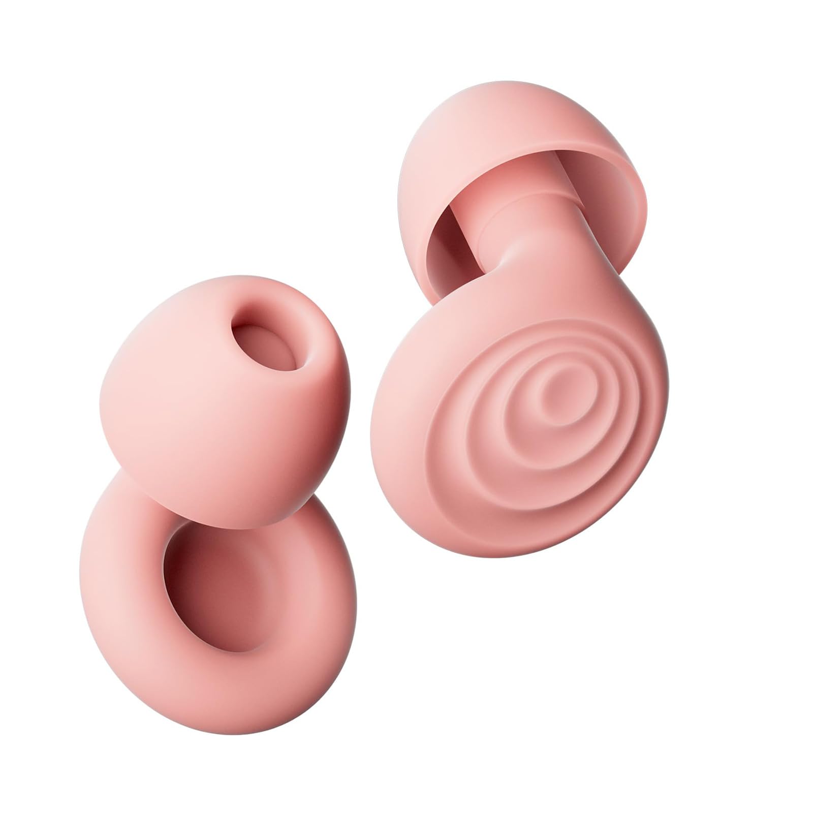 2pcs Silicone Ear Plugs with Sound Blocking Suitable for Noise Cancelling Sleep Quiet Work Environment Soft Ear Plugs for Studying