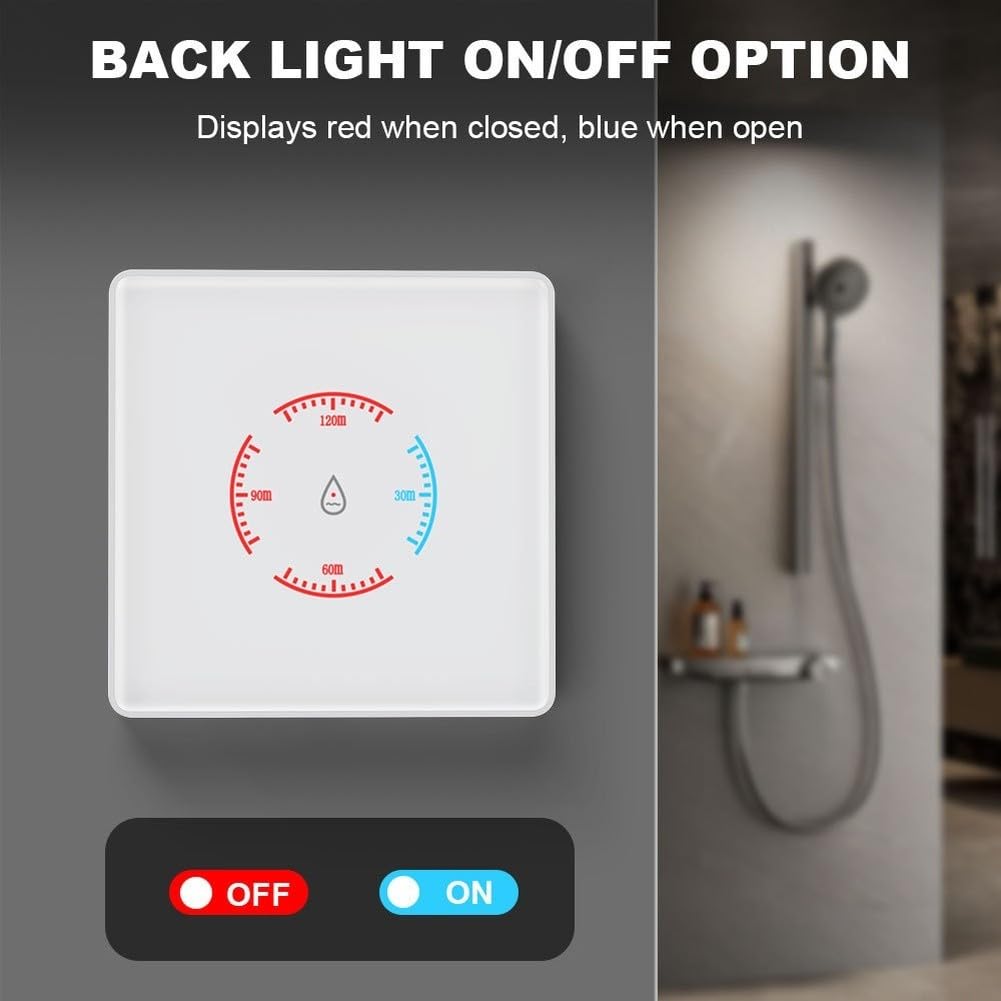 Smart Wasserheizer Switch 40A WLAN Temperatursensor(White)