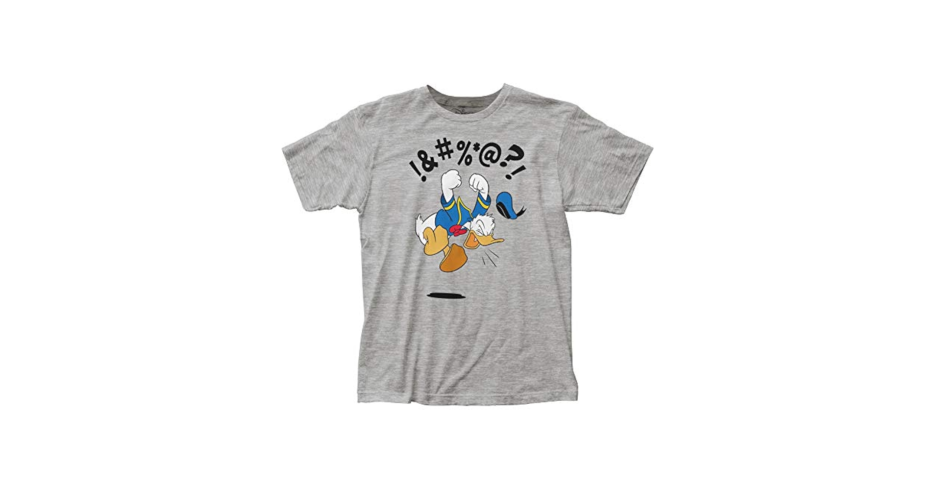 Amazon.com: Donald Duck Angry Donald Fitted Jersey tee