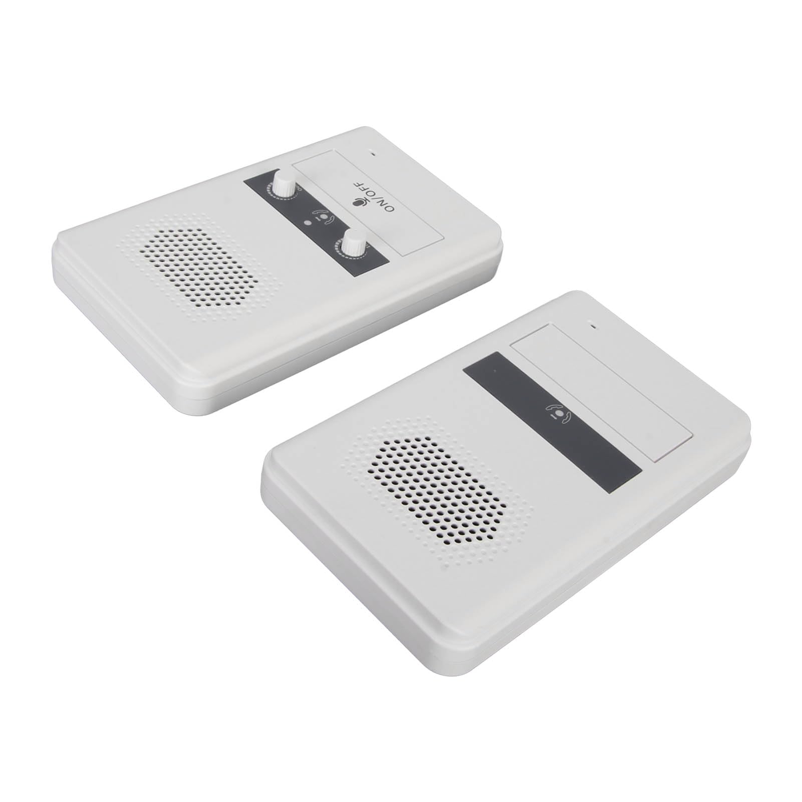 Sistema de intercomunicación de altavoz para ventana, 200 m, antiinterferencia, micrófono de intercomunicación de ventana de doble vía y altavoz que habla a través de ventana de vidrio, para banco de