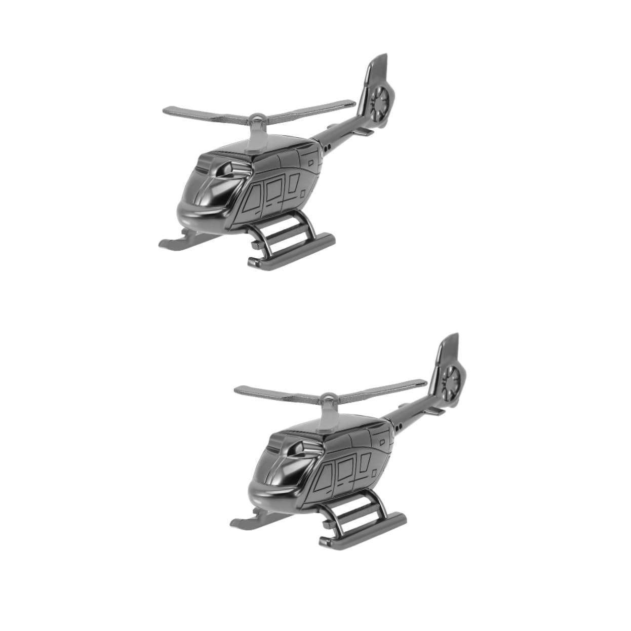 ULTECHNOVO 2piezas Aromatizador De Aire Para Coche Forma De Helicóptero Difusor De Fragancia Solar Decoración Creativa Para Tablero De Vehículo Ambientador Portátil y Elegante
